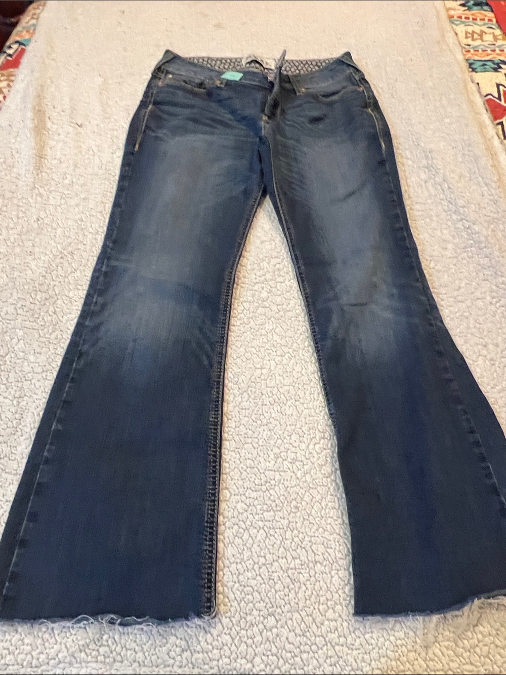 Ariat REAL DENIM Dark Blue Women's Bootcut Jeans - Picture 6 of 10